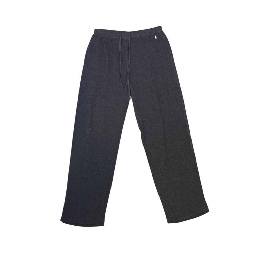 Polo Ralph Lauren Mens Sleepwear Lounge Pants L Gray 100% Cotton